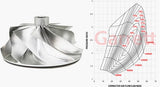 Garrett G25-660 54mmTurbo - Standard Rotation