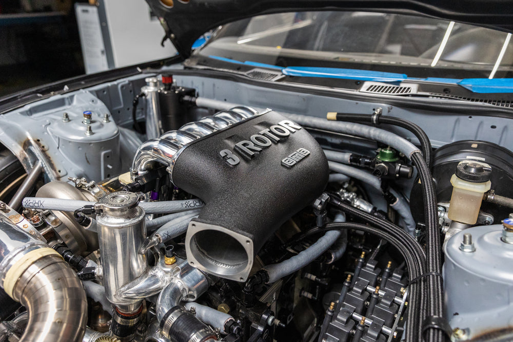 Mazda 20B 3-Rotor Billet Intake Plenum – OMD San Diego
