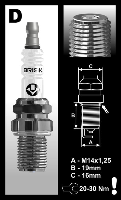 ドレイク　SP TRQ® - Spark Plug Set